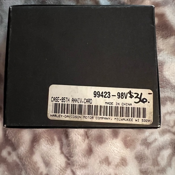 NIB Harley Davidson 95th Anniversary Card Holder - Picture 7 of 9